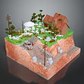 Game Environment Game Scene Fairy Tale Scene Fairy Tale Magic Scene Magic Item Fantasy Scene 3d model