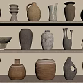Quiet Pottery Pot 3d model