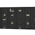 Modern Shelf Bookcase 3d model