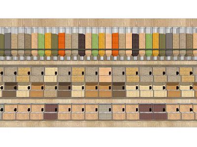 Modern snack rack 3d model Modern snack rack 3d model