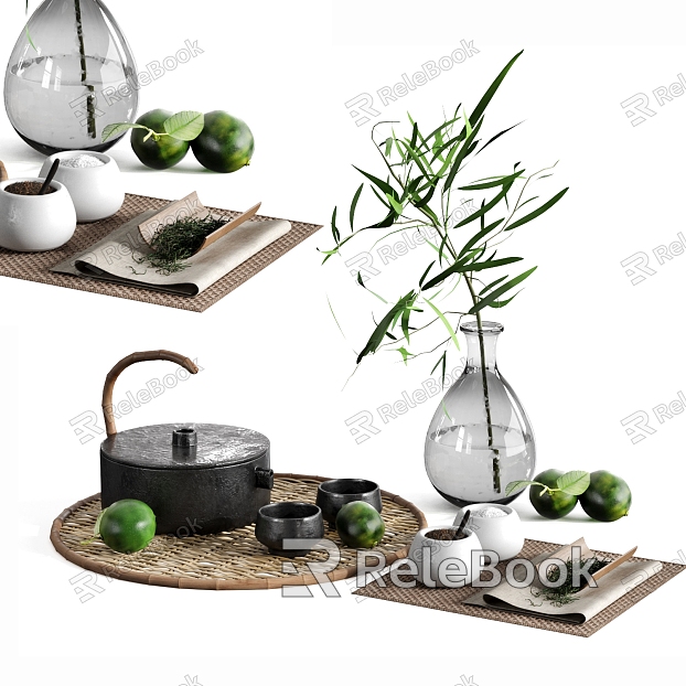 New Chinese Tea Set model