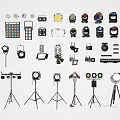 Various Downlights And Spotlights With Multiple Styles And Mounting Accessories For Home Lighting