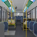 Modern Bus 3d model