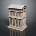 Columns Stone Columns Stone Columns Old Columns Roman Columns Roman Columns Classical Columns Greek Columns 3d model