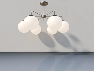 Chandelier ornaments 3d model