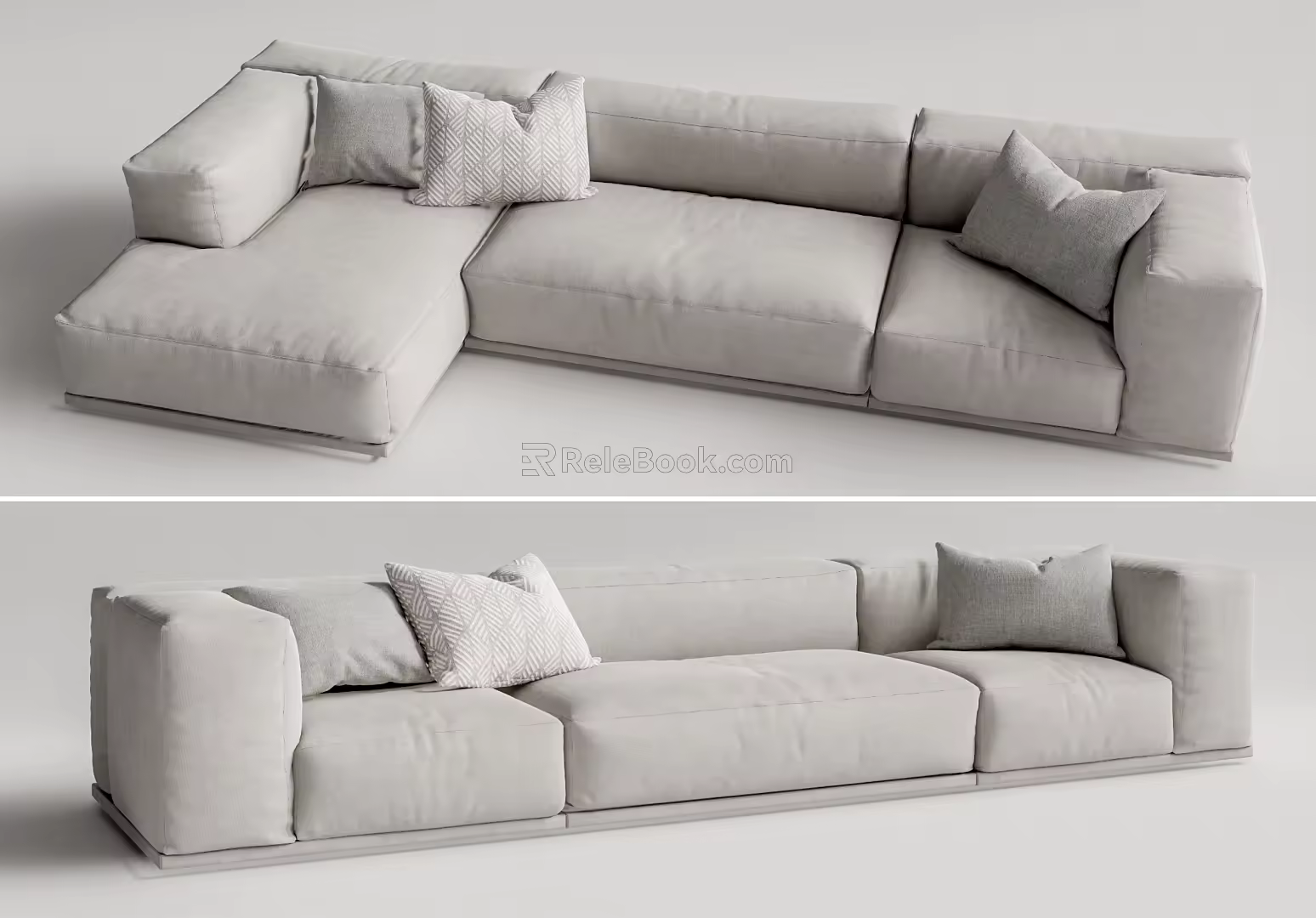 Modern Multiplayer Sofa 3d model