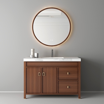 Bathroom Cabinet Bathroom Cabinet Washstand 3d model