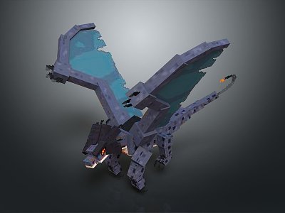 Modern Monster Ttroll Flying Monster 3d model