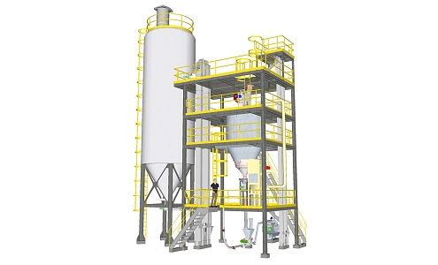 Modern Industrial Equipment Factory Equipment Facilities 3d model