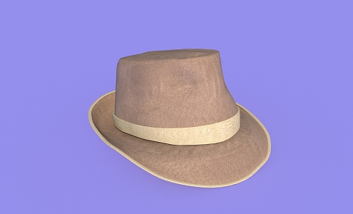 Modern Hat Casual Topper 3d model