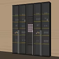 Elegant Modern Wine Cabinet With Metal Frame Glass Doors And Wine Glasses Bottles