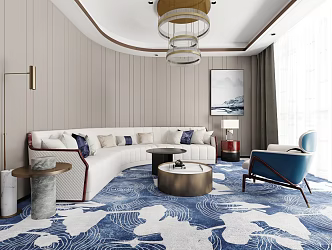Reception Room 3d model