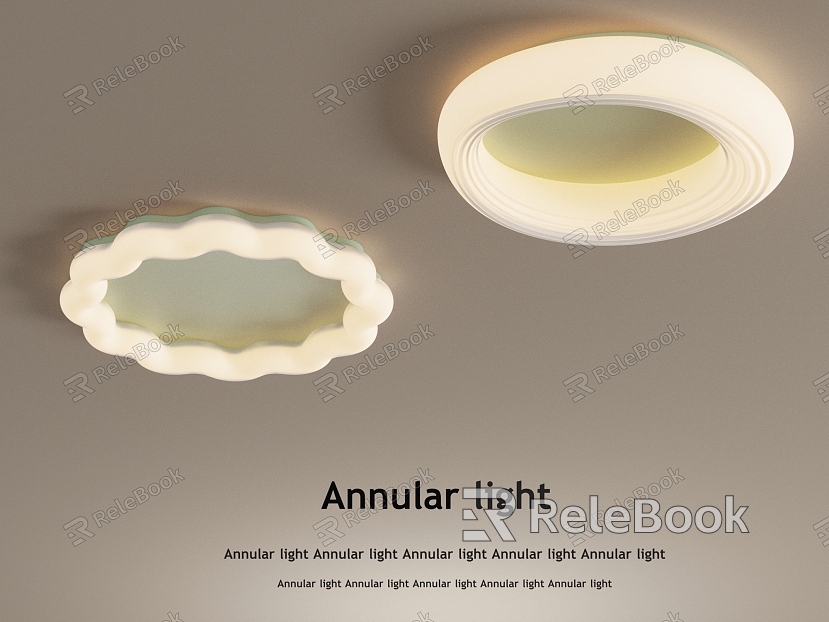 French cream wind ceiling lamp model