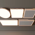Modern Ceiling Lights With Various Shapes Like Round Square And Rectangular Designs