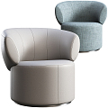 Modern Single Sofa Leisure Chair 3d model