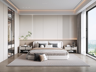 Modern Bedroom model