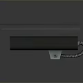 Rectangular Outdoor Security Camera Housing With Durable Weatherproof Protective Cover