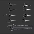 Modern Silver Chandelier Collection Featuring Various Styles and Reflective Metallic Finish