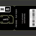 3G 4G SIM Card For Electronic Devices With Mobile Network Support