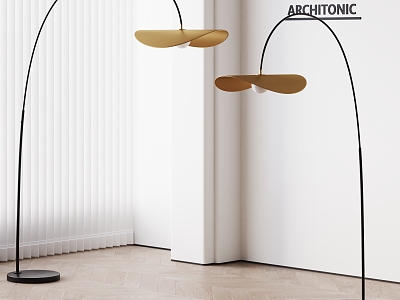 Architonic modern floor lamp fishing lamp metal floor lamp model