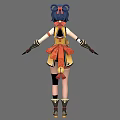 Game Role 3d model