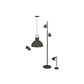Modern Brown Metal Chandelier Design For Home Interior Lighting Decoration