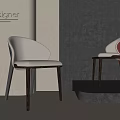 Stylish Accent Chairs Light Gray Yellow Red With Textured Gray Wall And Wooden Legs