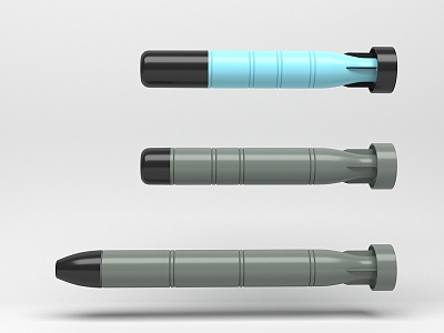 Torpedo Weapon Missile 3d model