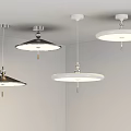 Middle ancient wind ceiling lamp chandelier round ceiling lamp chandelier net red ceiling lamp chandelier 3d model