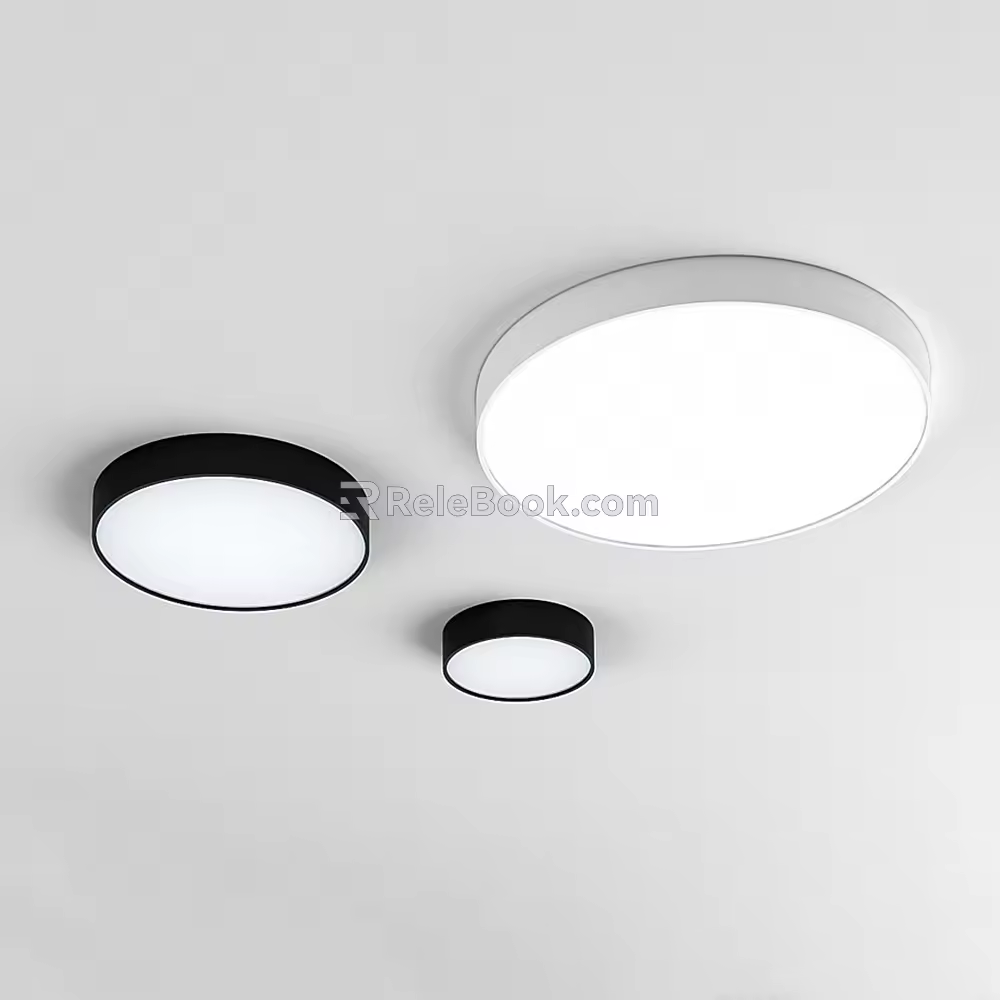 Modern Ceiling Lamp Ultra-thin Ceiling Lamp Round Minimalist Ceiling Lamp 3d model