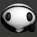 Modern game character panda animal cartoon panda animation panda 3d model