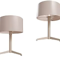 Minimalist Table Lamp Simple Metal Table Lamp Stainless Steel Metal Table Lamp Bedside Lamp Creative Art Table Lamp 3d model