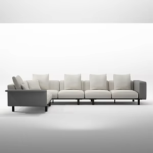 Modern Sofa Modern Corner Sofa Casual Sofa 3d model