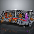 Game Environment Game Scene Fairy Tale Scene Fairy Tale Magic Scene Magic Item Fantasy Scene 3d model