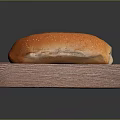 Freshly Baked Golden Brown Bread Loaves On Two Wooden Serving Boards