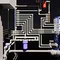 Household Electrical Appliance System Featuring Control Units Pipes And Components For Efficient Home Operation