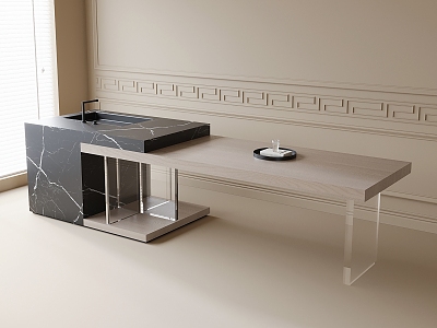 Modern dining table model