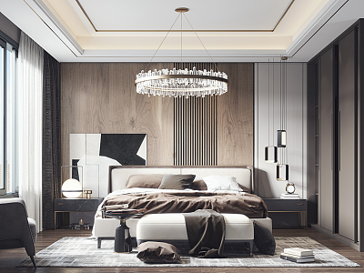 Modern Bedroom model