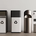 Modern Trash Bins With Recycling Symbols Various Styles And Sleek Designs For Home
