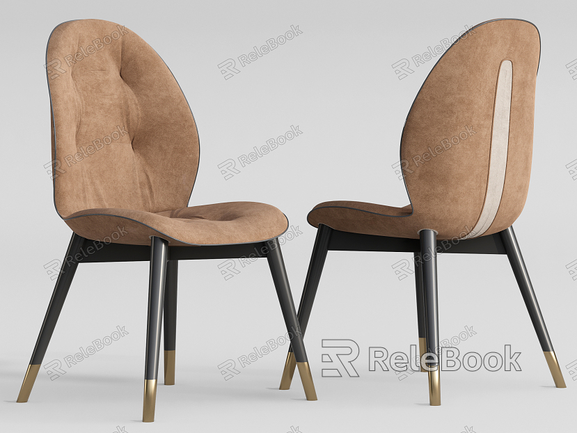 Modern Dining Chair Single Chair model