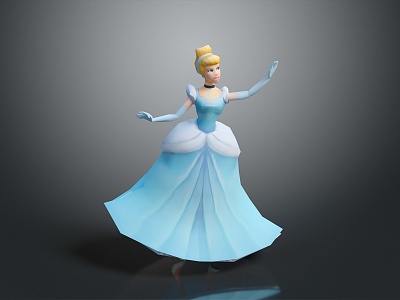 Snow White Princess CG Princess CG Little Princess Cartoon Princess Anime Princess Style Princess 3d model