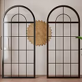 Floor-to-ceiling window combination 3d model