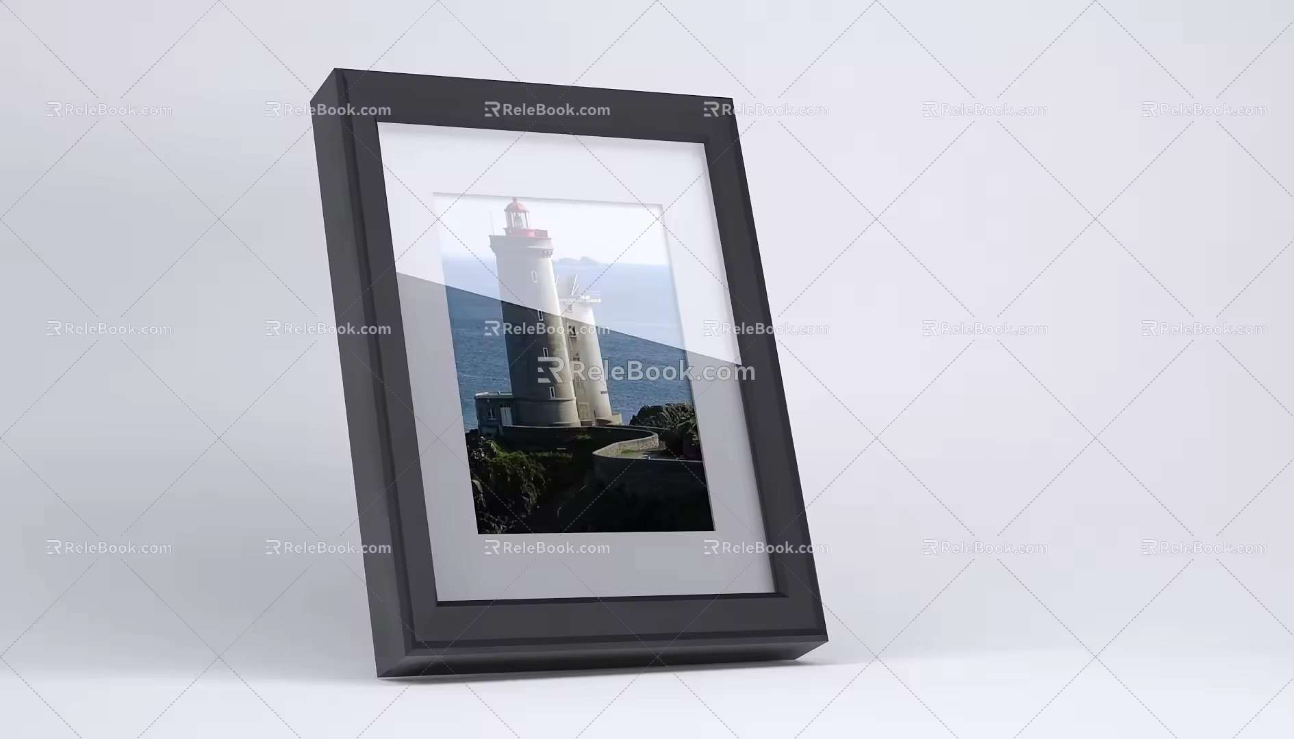 Modern Photo Frame 3d model