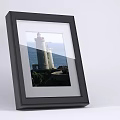 Modern Photo Frame 3d model