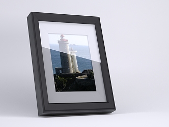 Modern Photo Frame 3d model