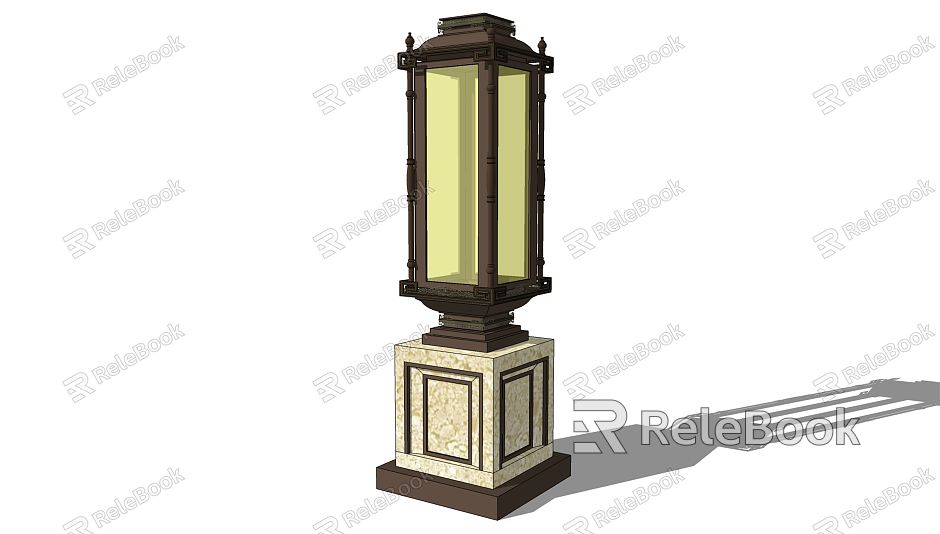 Modern lawn lamp landscape lamp low lamp lantern floor lamp garden lamp model