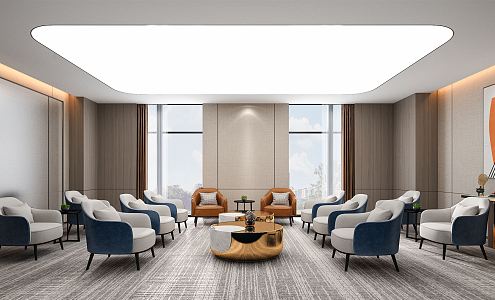 VIP Reception Room Modern Reception Room 3d model