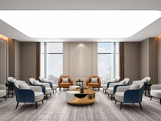 VIP Reception Room Modern Reception Room 3d model