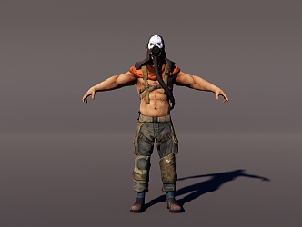 Characters 3d model