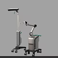 Advanced Medical Equipment Robotic Arm Device With Mobile Base And Precision Controls